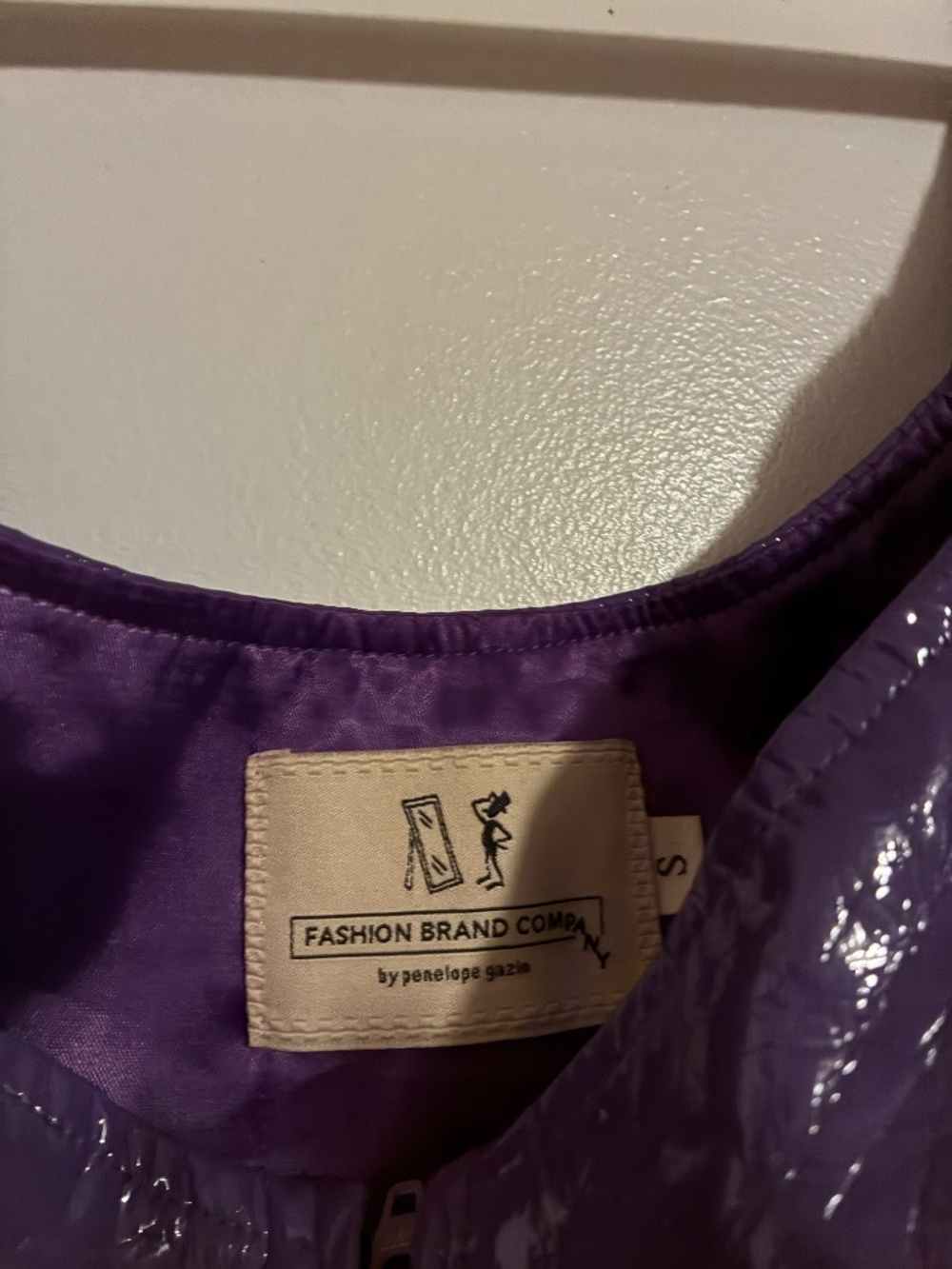 Fashion Brand Company Purple Vinyl Virgin Mini S - Picture 2 of 2